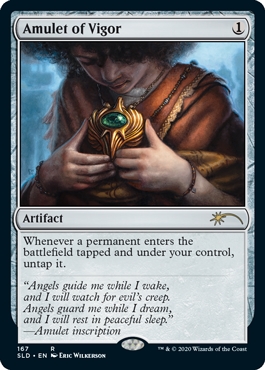 Amulet of Vigor Secret Lair Drop - Extra Life 2020